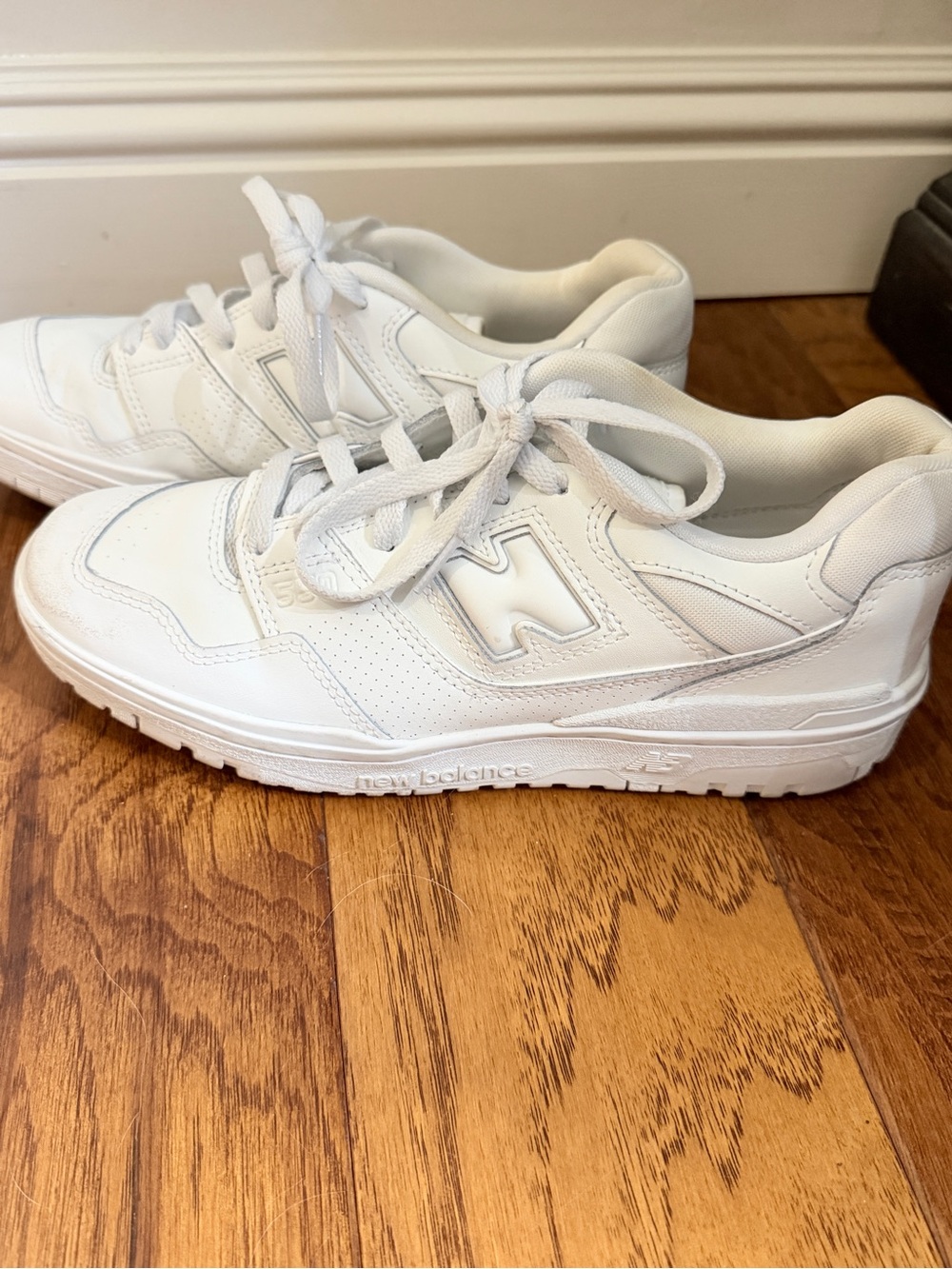 New Balance White Women's Classic Lace-Up Sneakers